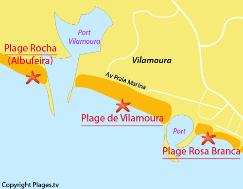 Plage De Vilamoura Quarteira Portugal Algarve Plages tv