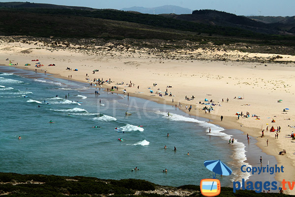 Photo de la plage de Bordeira à Carrapateira au Portugal