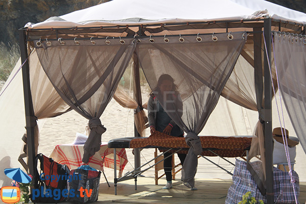Massage sur la plage de Furnas do Mar - Vila Nova Milfontes