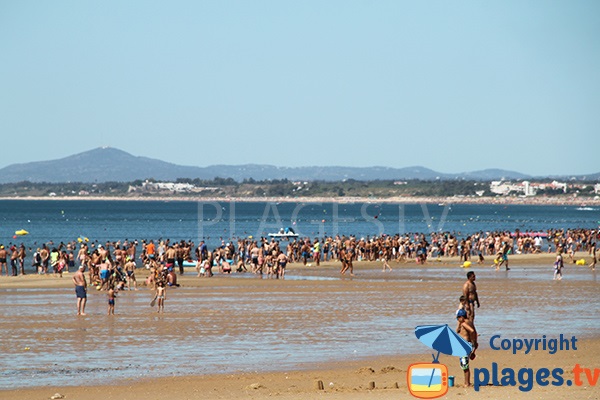 Grande plage de Monte Gordo - Portugal