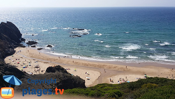 Photo de la plage de Vale dos Homens au Portugal