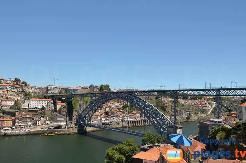 Pont Dom Luis à Porto